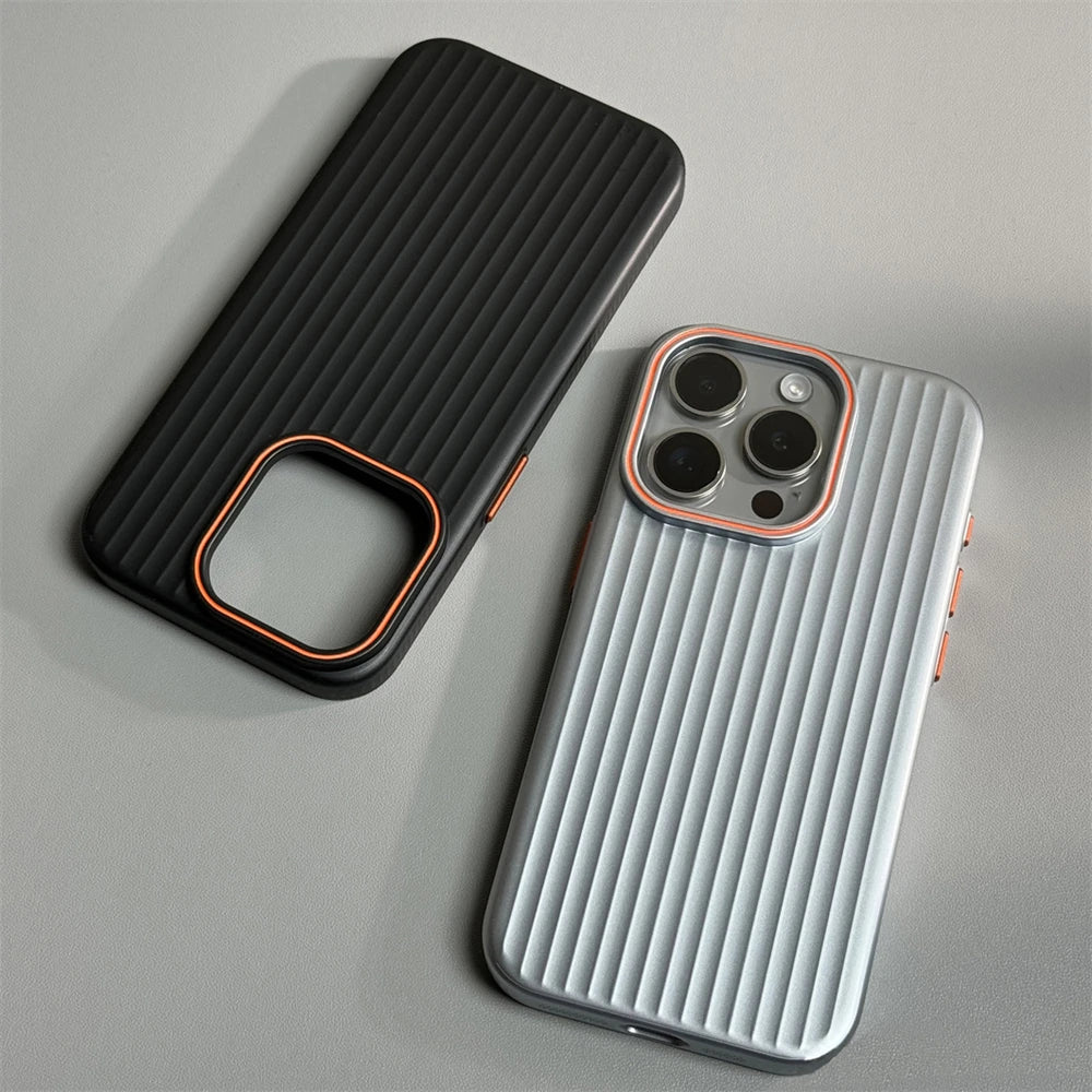 Coque ondulée iPhone - Luxe et résistance