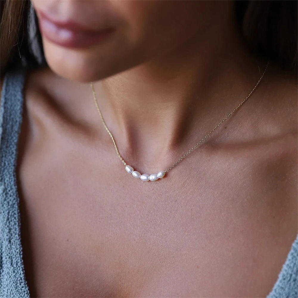 Collier Ras du Cou Perles