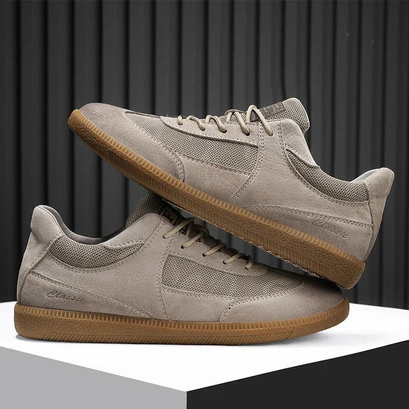 Sneakers en Suède - Style Intemporel