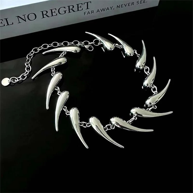 Collier Ras du Cou Punk Hip-Hop