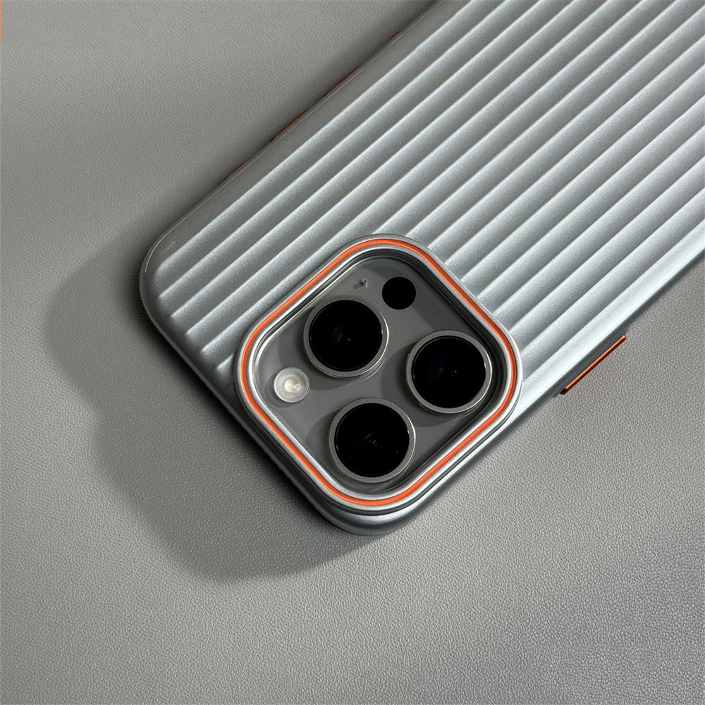 Coque ondulée iPhone - Luxe et résistance