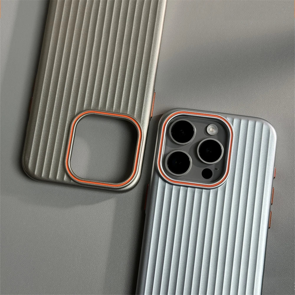 Coque ondulée iPhone - Luxe et résistance