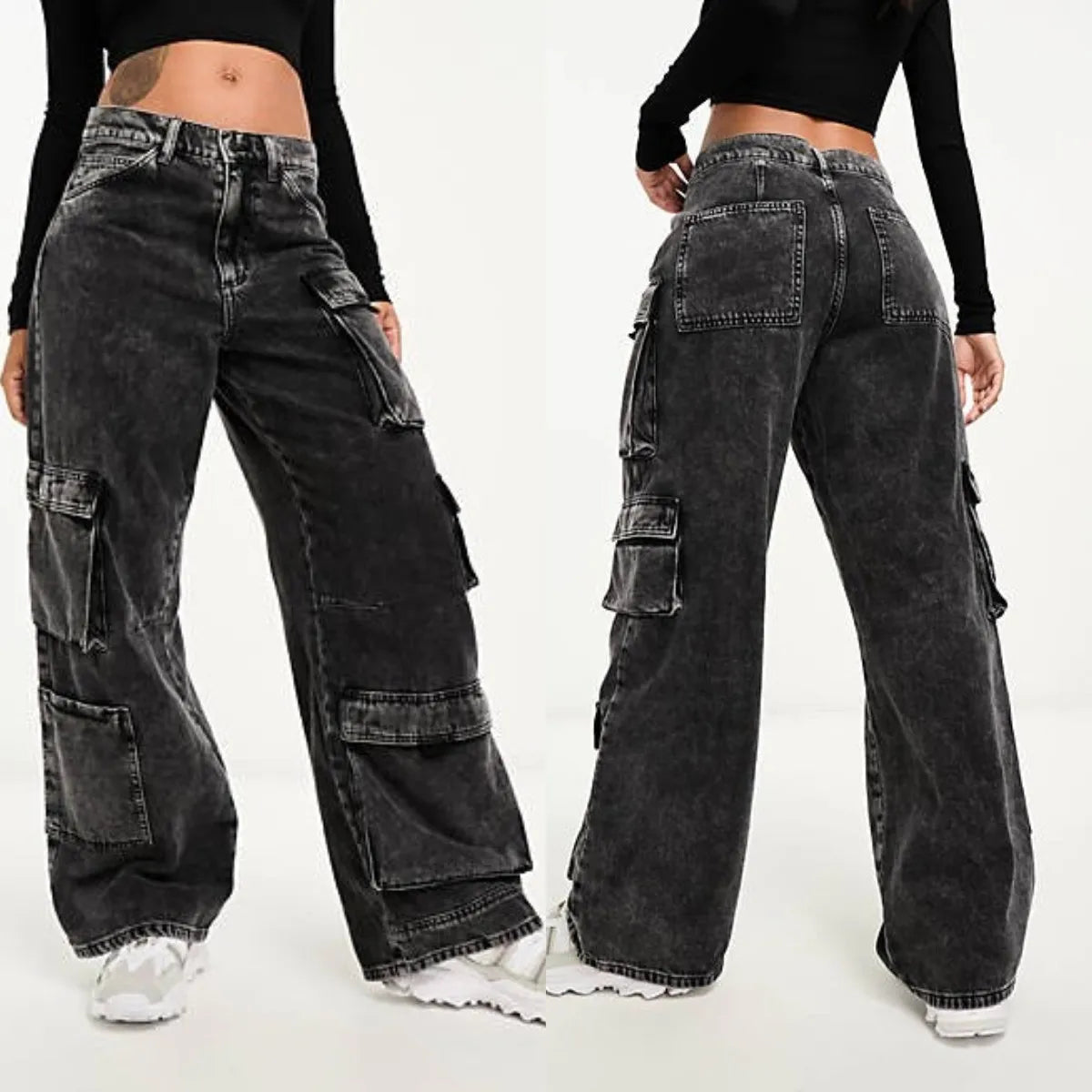 Jean Cargo Femme