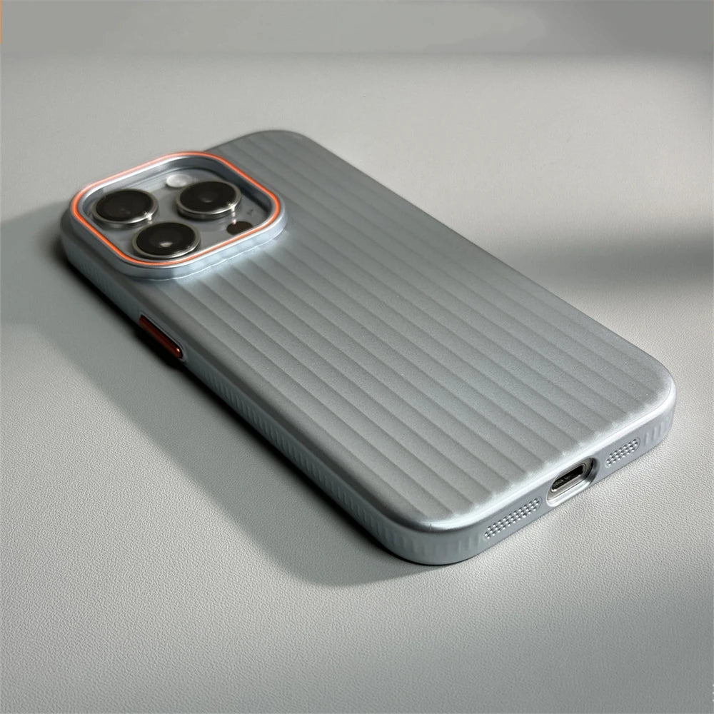 Coque ondulée iPhone - Luxe et résistance