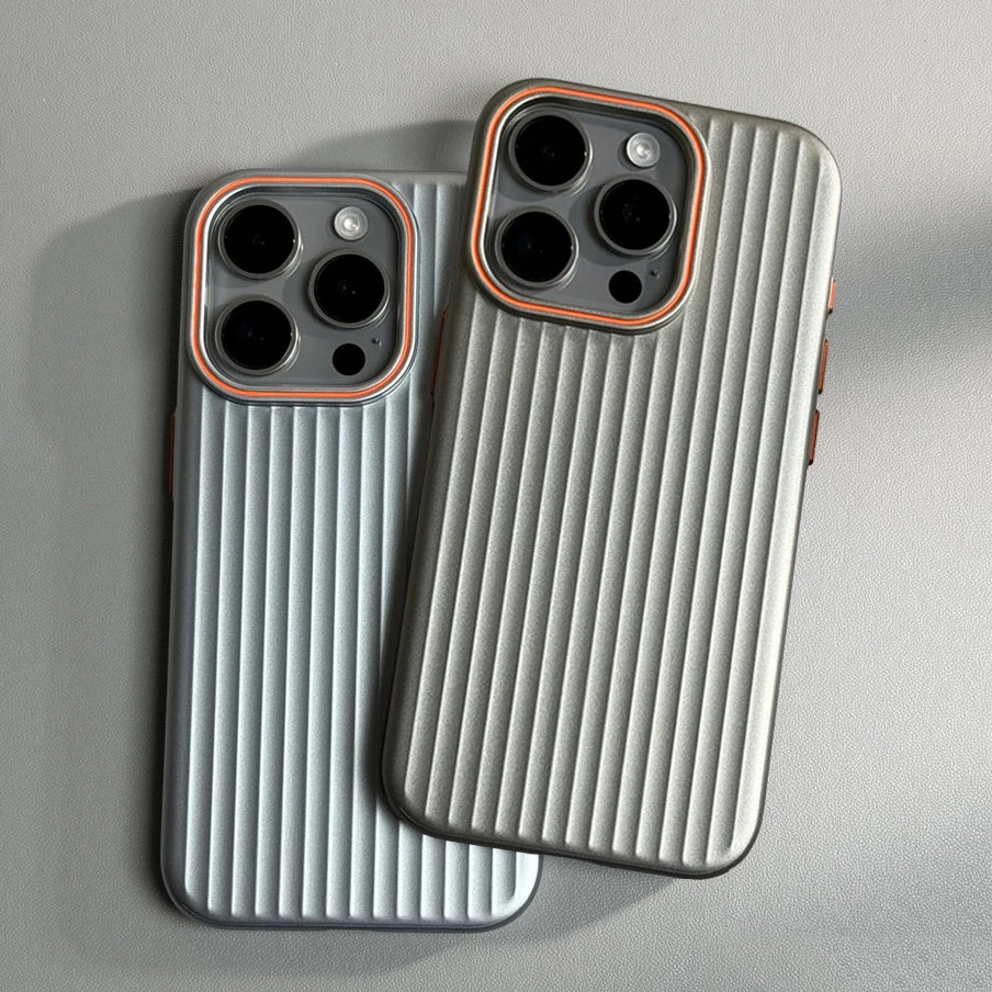 Coque ondulée iPhone - Luxe et résistance