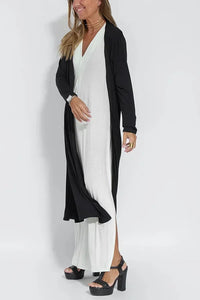 Gilet noire sans robe