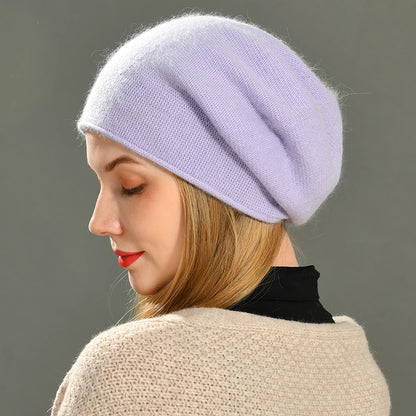 Bonnet Femme en Cachemire Luxe