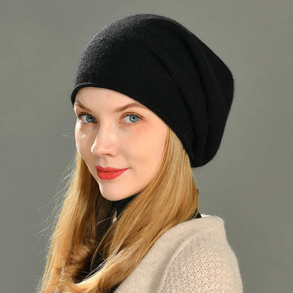 Bonnet Femme en Cachemire Luxe