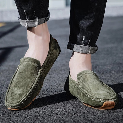 Mocassins Homme en Cuir Souple 