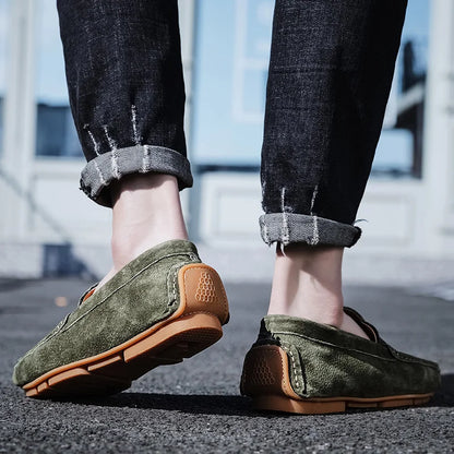 Mocassins Homme en Cuir Souple 