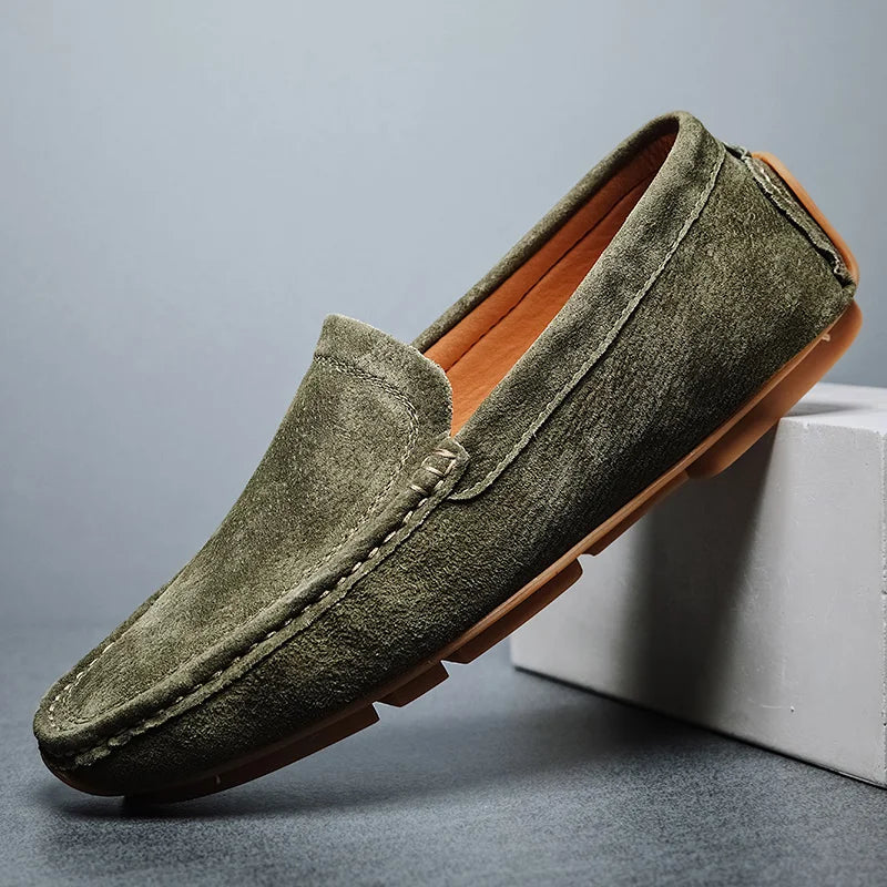 Mocassins Homme en Cuir Souple 