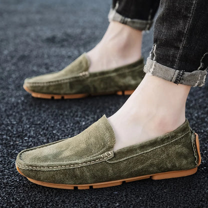 Mocassins Homme en Cuir Souple 