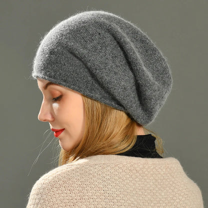 Bonnet Femme en Cachemire Luxe