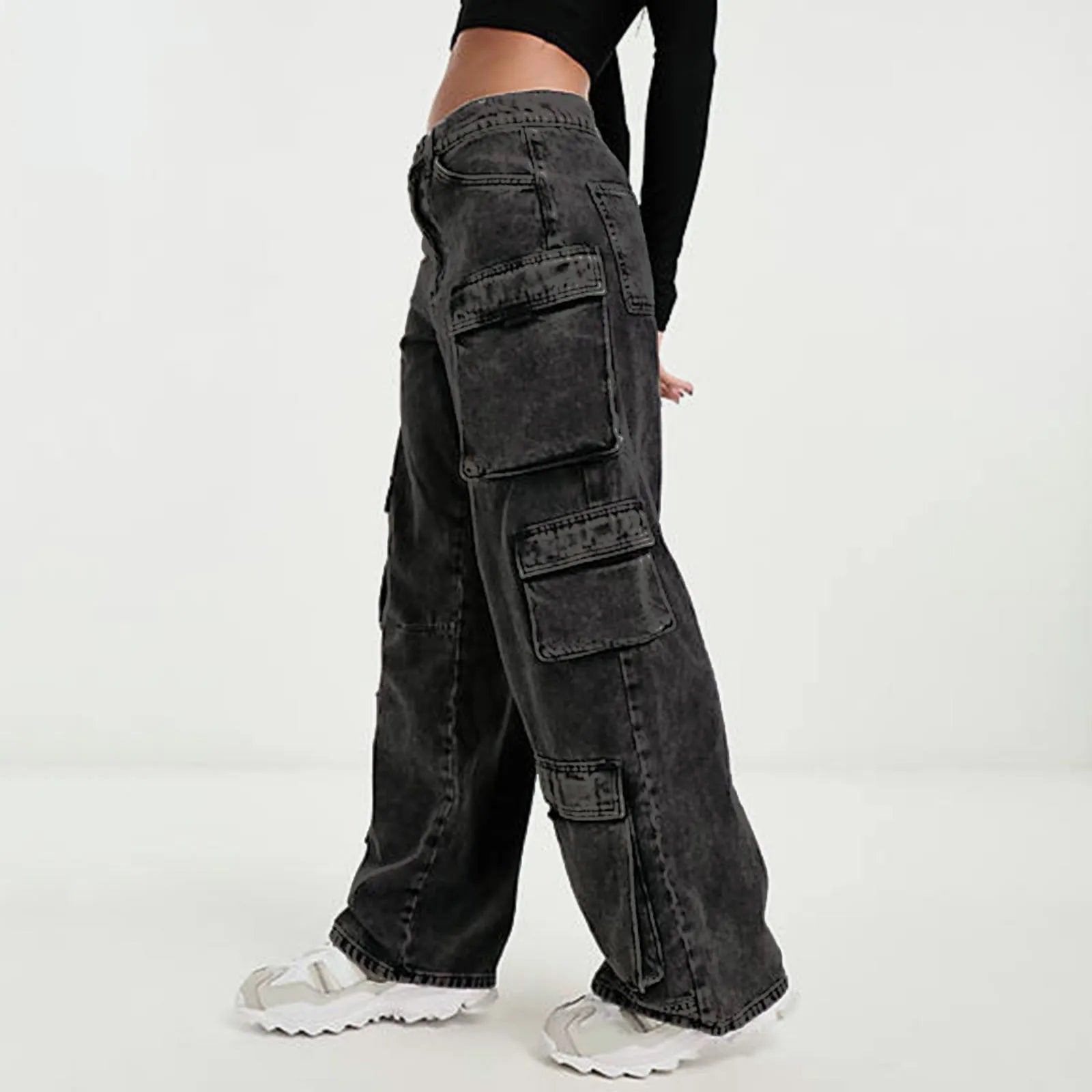 Jean Cargo Femme