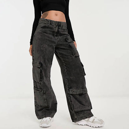 Jean Cargo Femme