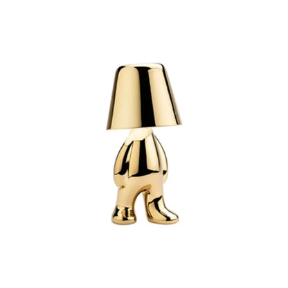 Lampe Pensante Italienne Enfant Doré