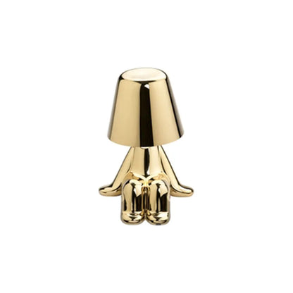 Lampe Pensante Italienne Enfant Doré