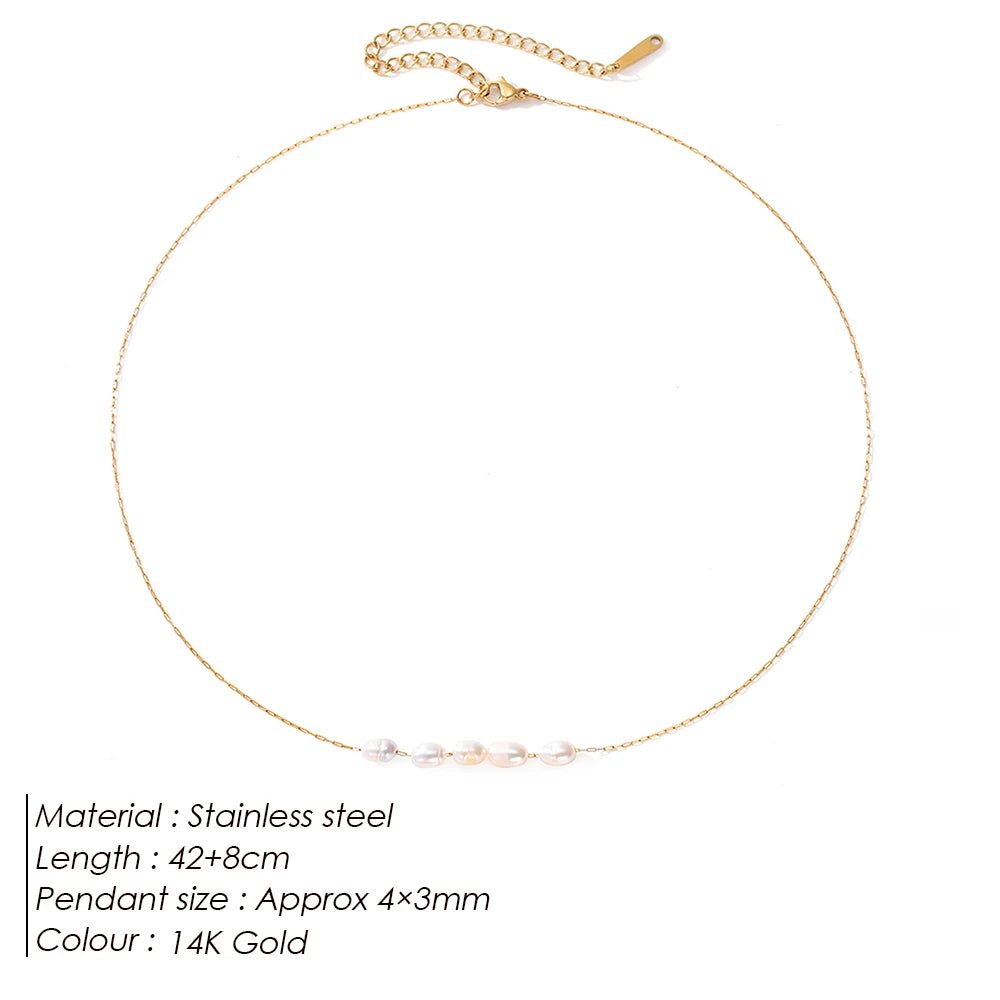 Collier Ras du Cou Perles