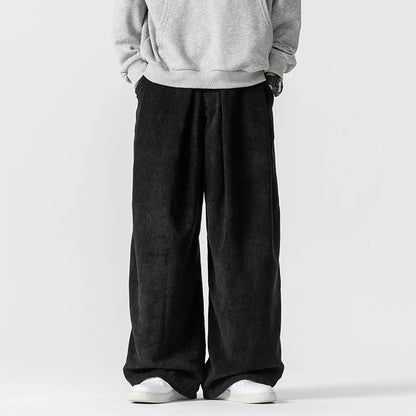 Pantalon Harem Côtelé Homme Automne