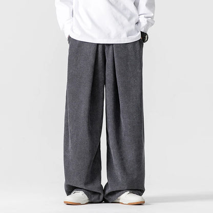Pantalon Harem Côtelé Homme Automne